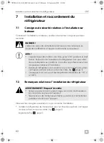 Preview for 62 page of Dometic CRE0050 Installation And Operating Manual