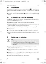 Preview for 70 page of Dometic CRE0050 Installation And Operating Manual