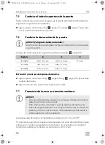 Preview for 86 page of Dometic CRE0050 Installation And Operating Manual