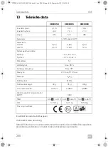 Preview for 200 page of Dometic CRE0050 Installation And Operating Manual