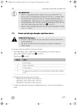 Preview for 227 page of Dometic CRE0050 Installation And Operating Manual