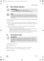 Preview for 233 page of Dometic CRE0050 Installation And Operating Manual