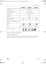 Preview for 239 page of Dometic CRE0050 Installation And Operating Manual