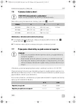 Preview for 292 page of Dometic CRE0050 Installation And Operating Manual