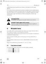 Preview for 329 page of Dometic CRE0050 Installation And Operating Manual