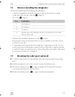 Preview for 17 page of Dometic CRX0065D Installation And Operating Manual