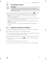 Preview for 47 page of Dometic CRX0065D Installation And Operating Manual