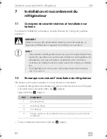 Preview for 62 page of Dometic CRX0065D Installation And Operating Manual