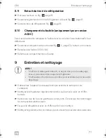 Preview for 71 page of Dometic CRX0065D Installation And Operating Manual