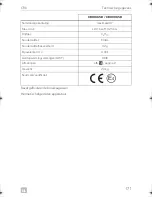 Preview for 171 page of Dometic CRX0065D Installation And Operating Manual