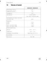 Preview for 260 page of Dometic CRX0065D Installation And Operating Manual