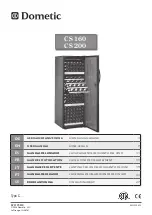 Dometic CS 160 User Manual preview