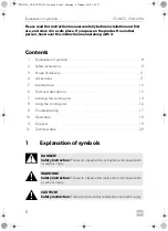 Предварительный просмотр 8 страницы Dometic CS-NCVM Installation And Operating Manual