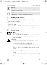 Предварительный просмотр 9 страницы Dometic CS-NCVM Installation And Operating Manual