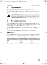 Предварительный просмотр 12 страницы Dometic CS-NCVM Installation And Operating Manual