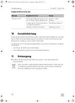 Предварительный просмотр 32 страницы Dometic CS-NCVM Installation And Operating Manual