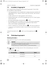 Предварительный просмотр 105 страницы Dometic CS-NCVM Installation And Operating Manual