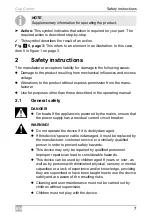 Предварительный просмотр 7 страницы Dometic Cup Cooler Installation And Operating Manual