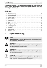 Предварительный просмотр 70 страницы Dometic Cup Cooler Installation And Operating Manual