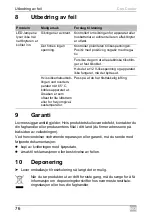 Предварительный просмотр 76 страницы Dometic Cup Cooler Installation And Operating Manual