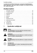 Предварительный просмотр 78 страницы Dometic Cup Cooler Installation And Operating Manual