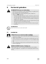 Preview for 126 page of Dometic CVC Installation And Operating Manual