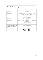 Preview for 130 page of Dometic CVC Installation And Operating Manual