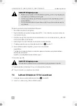 Preview for 159 page of Dometic CVH1350GOG Installation And Operating Manual