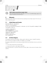 Preview for 17 page of Dometic D154F Short Installation And Operation Manual