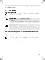 Preview for 24 page of Dometic D154F Short Installation And Operation Manual