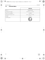 Preview for 12 page of Dometic DAB402 Installation And Operating Manual