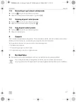 Preview for 67 page of Dometic DAB402 Installation And Operating Manual