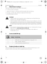 Preview for 70 page of Dometic DAB402 Installation And Operating Manual