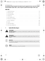 Preview for 76 page of Dometic DAB402 Installation And Operating Manual