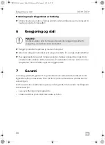 Preview for 58 page of Dometic DB3H Installation And Operating Manual