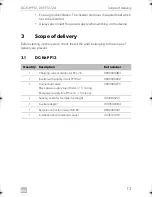 Preview for 13 page of Dometic DC-Kit DSP-T12 Installation And Operating Manual