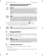 Preview for 23 page of Dometic DC-Kit DSP-T12 Installation And Operating Manual