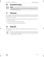 Preview for 25 page of Dometic DC-Kit DSP-T12 Installation And Operating Manual