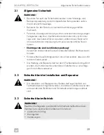 Preview for 29 page of Dometic DC-Kit DSP-T12 Installation And Operating Manual