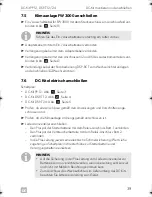 Preview for 39 page of Dometic DC-Kit DSP-T12 Installation And Operating Manual