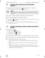 Preview for 73 page of Dometic DC-Kit DSP-T12 Installation And Operating Manual