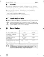 Preview for 77 page of Dometic DC-Kit DSP-T12 Installation And Operating Manual