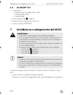 Preview for 104 page of Dometic DC-Kit DSP-T12 Installation And Operating Manual