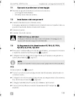 Preview for 105 page of Dometic DC-Kit DSP-T12 Installation And Operating Manual