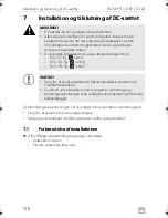 Preview for 138 page of Dometic DC-Kit DSP-T12 Installation And Operating Manual