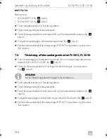 Preview for 140 page of Dometic DC-Kit DSP-T12 Installation And Operating Manual