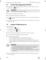 Preview for 158 page of Dometic DC-Kit DSP-T12 Installation And Operating Manual