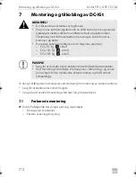 Preview for 172 page of Dometic DC-Kit DSP-T12 Installation And Operating Manual