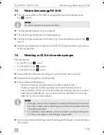 Preview for 175 page of Dometic DC-Kit DSP-T12 Installation And Operating Manual