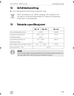 Preview for 179 page of Dometic DC-Kit DSP-T12 Installation And Operating Manual